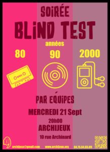 Soirée Blind Test < Mairie d'Yffiniac